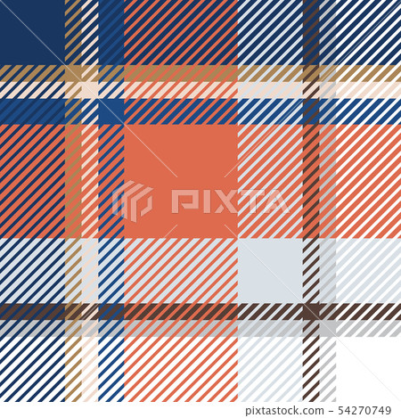 Plaid or tartan vector is background or texture in 54270749