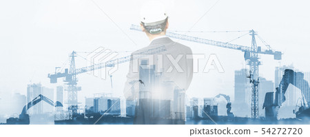 construction site  engineer 54272720