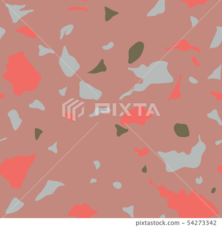 Colorful Terrazzo pattern 54273342