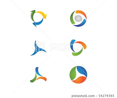 triangle icon vector design 54274393