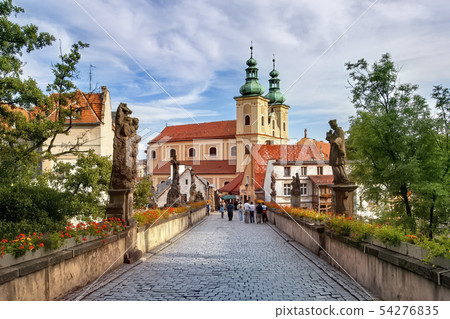 Klodzko, baroque replica of the Charles Bridge in Prague 54276835