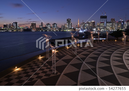Harumi night view Harumi night view 54277655