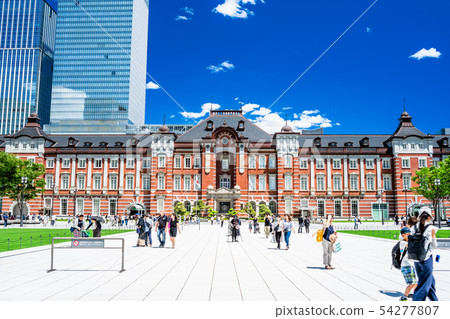 Tokyo Station Marunouchi mouth Station front view 54277807
