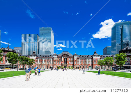 東京站丸之內口站前視圖 54277810