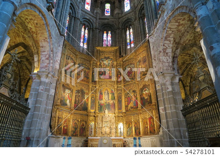 World Heritage Site Avila Cathedral 54278101