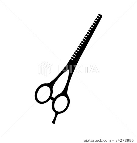 Black and white thinning scissors 54278996