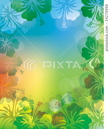 木槿背景例證 54278998