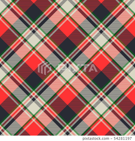 Tartan plaid fabric texture seamless pattern Tartan plaid fabric texture seamless pattern 54281197