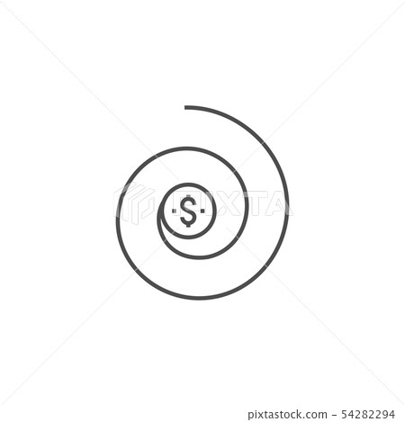 Return on Investment Line Icon - Stock Illustration [54282294] - PIXTA