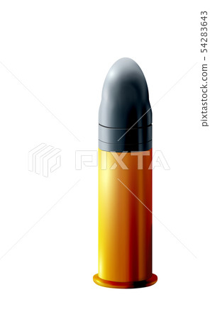 Cartridge 22 LR 3d golden, sleeve with bullet 54283643