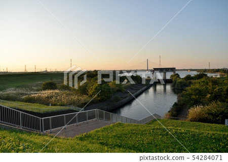 Arakawa Riverbed Lake Aya Kochu Ohashi area 54284071