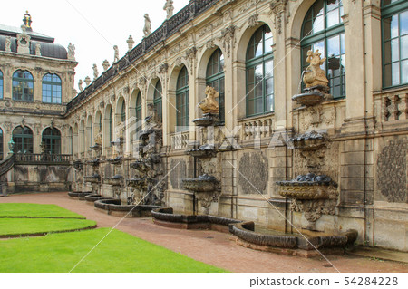 Landscape inside the Dresden-Schwinger Palace, Germany Landscape inside the Dresden-Schwinger Palace, Germany 54284228