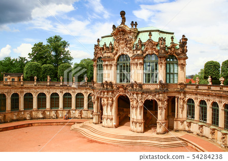 Landscape inside the Dresden-Schwinger Palace, Germany Landscape inside the Dresden-Schwinger Palace, Germany 54284238