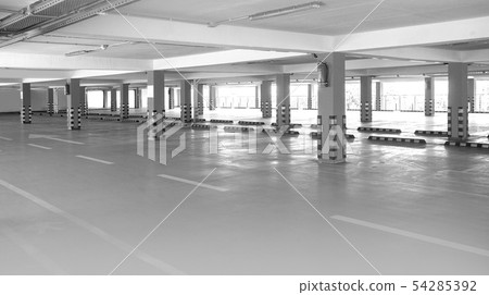 empty Parking garage underground, empty Parking garage underground, 54285392