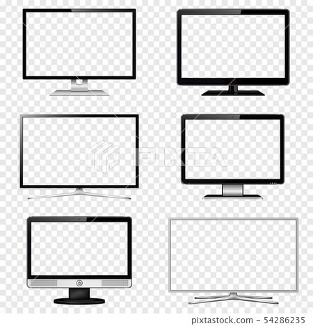 TV screen and computer monitor set 54286235