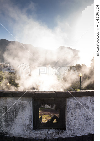 Hot springs in Furnas, Sao Miguel Hot springs in Furnas, Sao Miguel 54286324
