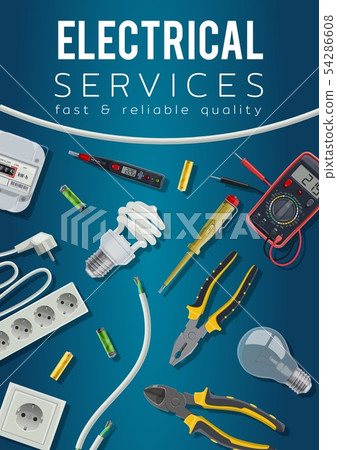 Electrical service tools, power equipment, cable Electrical service tools, power equipment, cable 54286608