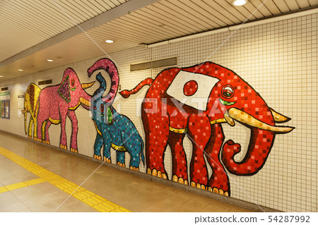 京都市東西線Kage Station壁畫 54287992