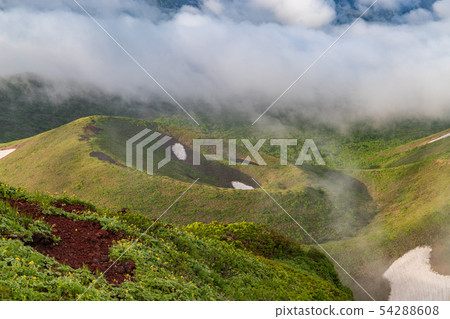 Hachimantai Akita Komagatake in early summer Hachimantai Akita Komagatake in early summer 54288608
