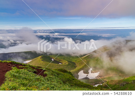 Hachimantai Akita Komagatake in early summer 54288610