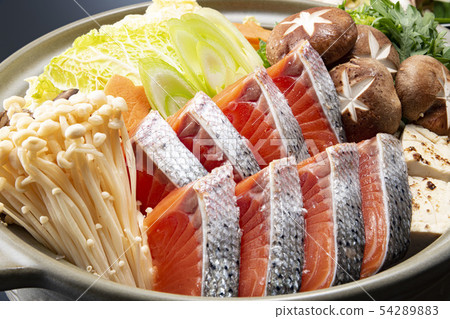Delicious salmon dish 54289883