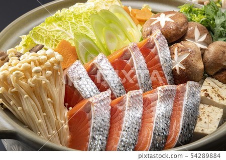 Delicious salmon dish Delicious salmon dish 54289884