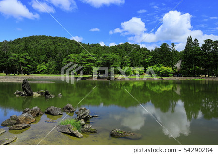 World Heritage site, fresh green Moshi-ji 54290284