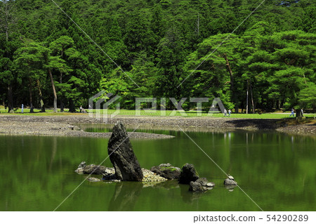 World Heritage site, fresh green Moshi-ji 54290289