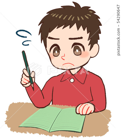 一個記筆記的孩子 一個記筆記的孩子 54290647