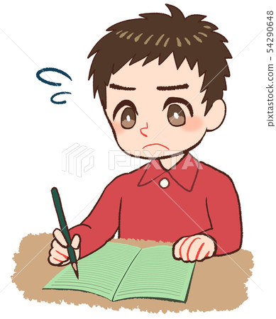 一個記筆記的孩子 一個記筆記的孩子 54290648