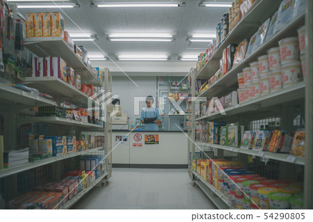 夜晚 夜晚時光 商店 54290805