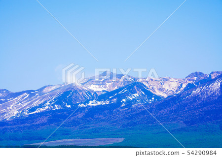 Spring Tokachidake mountain range Chuo Furano-cho 54290984