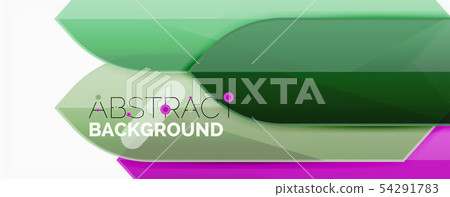 Abstract color lines dynamic background, modern material design style Abstract color lines dynamic background, modern material design style 54291783