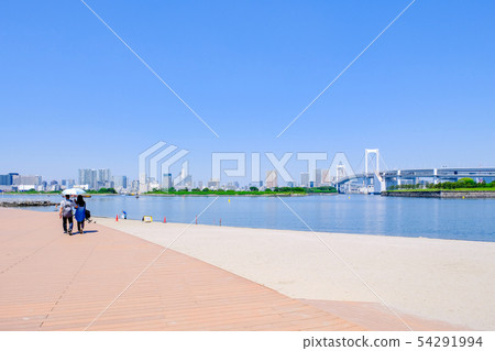 Odaiba Beach Park 54291994