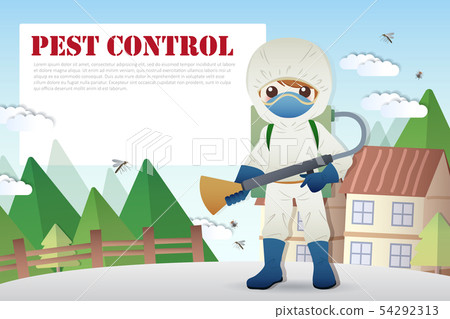 pest control concept 54292313