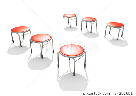 Chair (lined chair white background) Chair (lined chair white background) 54292691