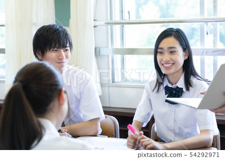 Student group work 54292971