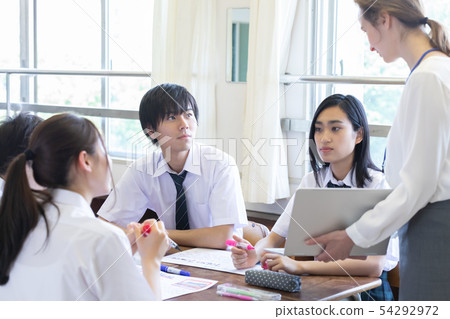 Student group work Student group work 54292972