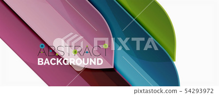 Color lines, modern geometric abstract background. Minimalistic design, creative concept, stripes Color lines, modern geometric abstract background. Minimalistic design, creative concept, stripes 54293972