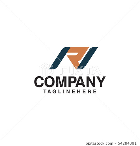 NR initial letters looping linked elegant logo NR initial letters looping linked elegant logo 54294391