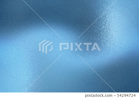 Glowing brushed blue foil metallic sheet, abstract Glowing brushed blue foil metallic sheet, abstract 54294724