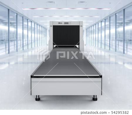 Scanner machine with conveyor belt Scanner machine with conveyor belt 54295382