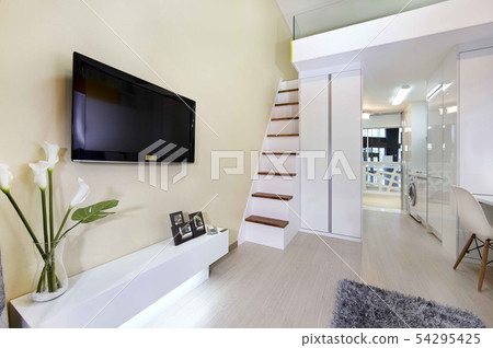 Studio, apartment, interior Studio, apartment, interior 54295425