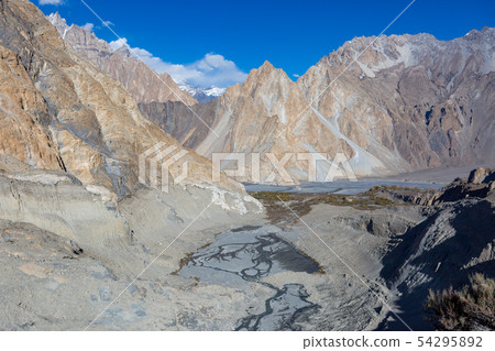 passu mountain from White glacier 54295892