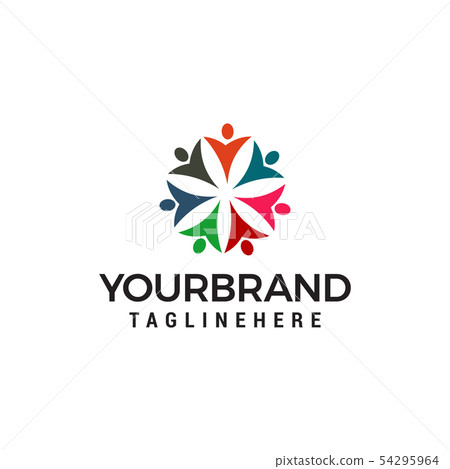 community people logo, People connect logo 54295964
