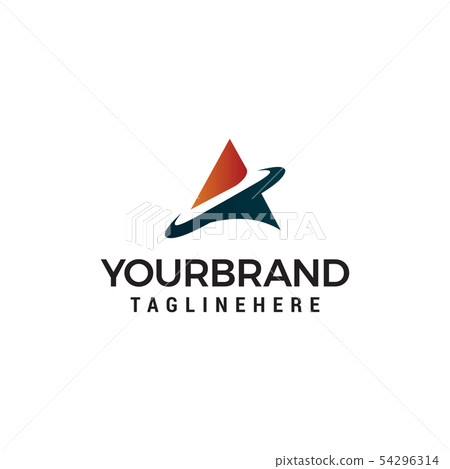Letter A tech Logo Template design Letter A tech Logo Template design 54296314