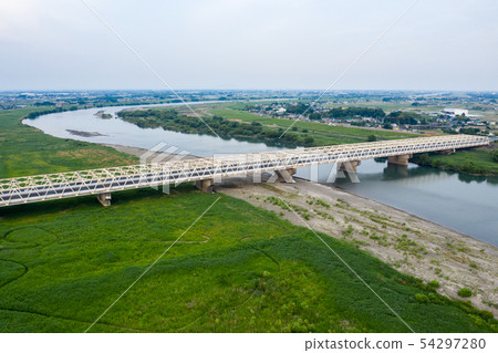 Tone River and Tohoku Expressway Tone River and Tohoku Expressway 54297280