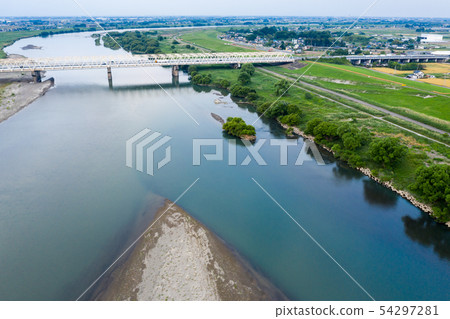 Tone River and Tohoku Expressway 54297281