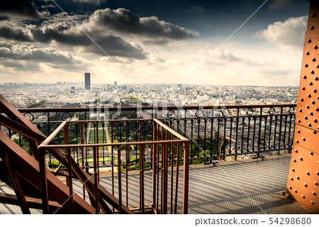 Paris view from the Eiffel Tower Paris view from the Eiffel Tower 54298680