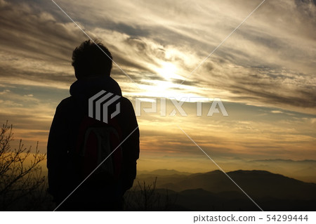 Sunset glow Sunset glow 54299444